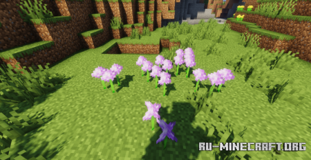 ������� Flower Clusters ��� Minecraft 26.1