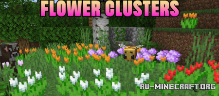 ������� Flower Clusters ��� Minecraft 26.1