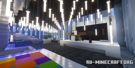 ������� Delgado, a Hyperfuturistic Skyscraper ��� Minecraft