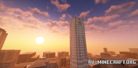 ������� Delgado, a Hyperfuturistic Skyscraper ��� Minecraft