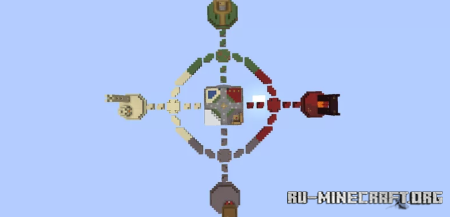 ������� Skypvp map by Kostel ��� Minecraft