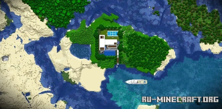 ������� The billionaire's private island ��� Minecraft