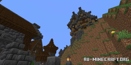 ������� Cliff Side House by AgentOrange_83 ��� Minecraft