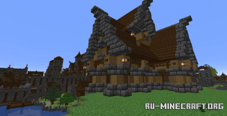 ������� Cliff Side House by AgentOrange_83 ��� Minecraft