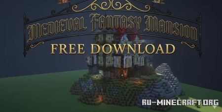 ������� This Mansion is the Reason Why I Love Fantasy ��� Minecraft