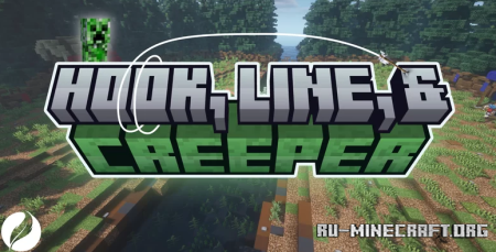 ������� Hook, Line, & Creeper ��� Minecraft