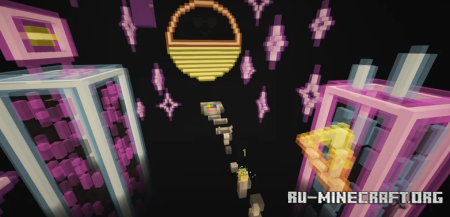 ������� Dimension Dash - Competitive Parkour ��� Minecraft