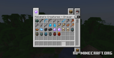 ������� Mebahels Creatures Draugr ��� Minecraft 1.21.11