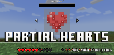 ������� Partial Hearts ��� Minecraft 26.1.2