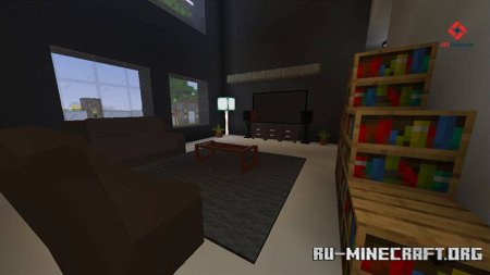 ������� Modded Modern House (With Furnitures) ��� Minecraft PE