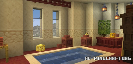 ������� Fantasy Sandstone House ��� Minecraft
