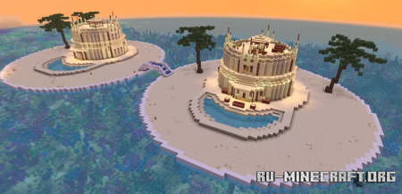 ������� Fantasy Sandstone House ��� Minecraft