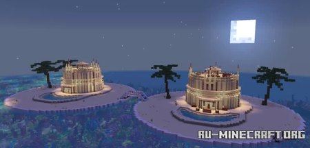 ������� Fantasy Sandstone House ��� Minecraft