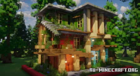 ������� Favela Jungle House ��� Minecraft