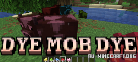 ������� Dye Mob Dye ��� Minecraft 26.1.2