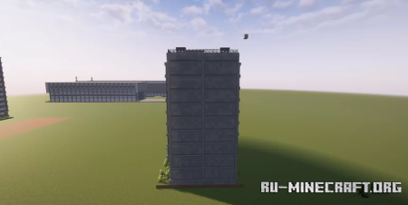 ������� A 9-story Russian post-Soviet panel building ��� Minecraft