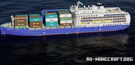 ������� Cargo passenger ship CC Arcadia for Cargo Cruises ��� Minecraft