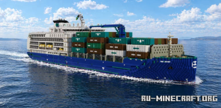 ������� Cargo passenger ship CC Arcadia for Cargo Cruises ��� Minecraft
