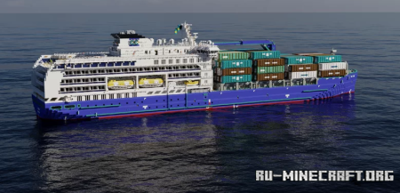 ������� Cargo passenger ship CC Arcadia for Cargo Cruises ��� Minecraft