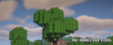 ������� Universal Bushy Leaves ��� Minecraft 26.1