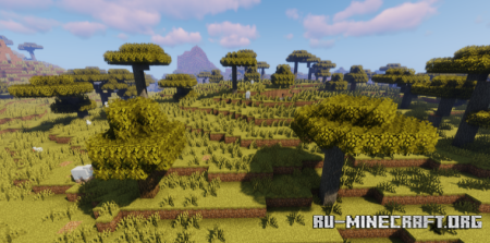 ������� Universal Bushy Leaves ��� Minecraft 26.1