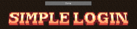 ������� Simple Login ��� Minecraft 1.21.11