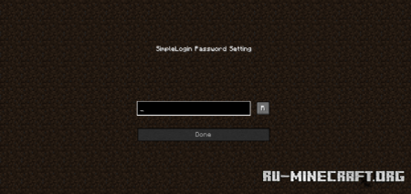 ������� Simple Login ��� Minecraft 1.21.11