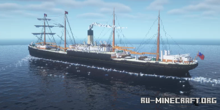 ������� S.S. Delphic 1897 - White Star's Ugly Duckling ��� Minecraft
