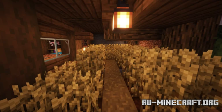 ������� Cozy in-hill hut ��� Minecraft