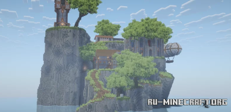 ������� town on the mountain by Retronger ��� Minecraft