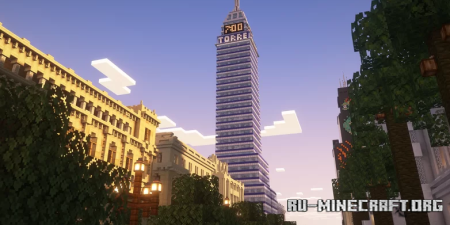 ������� Torre Latinoamericana Mexico ��� Minecraft