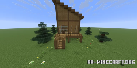 ������� Chalet House by newowrld ��� Minecraft