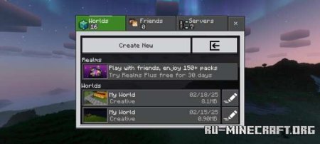 ������� NeBux UI ��� Minecraft PE 1.20