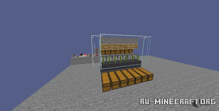 ������� Bamboo Farm With Auto Bonemeal ��� Minecraft