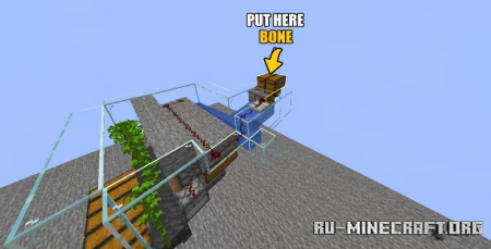 ������� Bamboo Farm With Auto Bonemeal ��� Minecraft