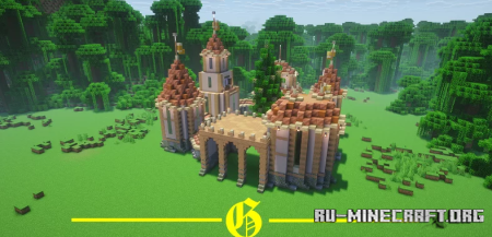 ������� Jungle Castle - No Interior ��� Minecraft