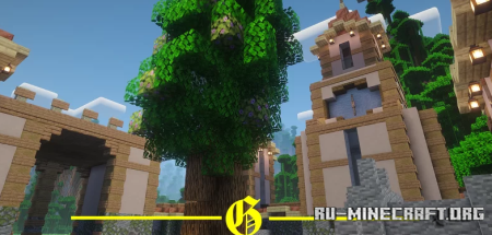 ������� Jungle Castle - No Interior ��� Minecraft
