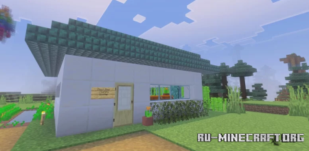 ������� Small Quartz House by KrissieFox1 ��� Minecraft