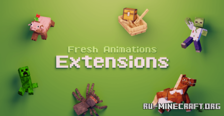 ������� Fresh Animations Extensions ��� Minecraft 26.1