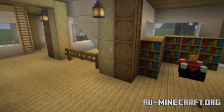 ������� Birch & Quartz House ��� Minecraft