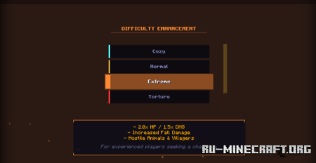 ������� Difficulty Enhancement ��� Minecraft 1.20.1