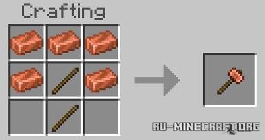 Скачать Простые Молотки для Minecraft PE 1.21 Скачать Простые Молотки для Minecraft PE 1.21