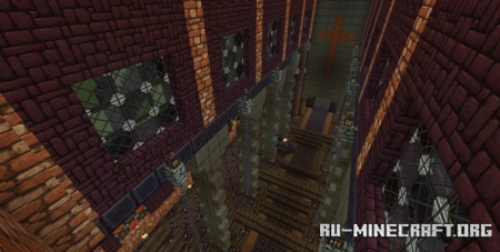 ������� Two Towered Brick Church ��� Minecraft