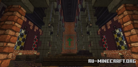 ������� Two Towered Brick Church ��� Minecraft