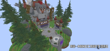 ������� Lobby Tower Castle the Bridge ��� Minecraft