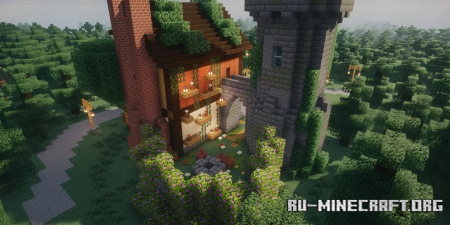 ������� Forest Dweller's House ��� Minecraft