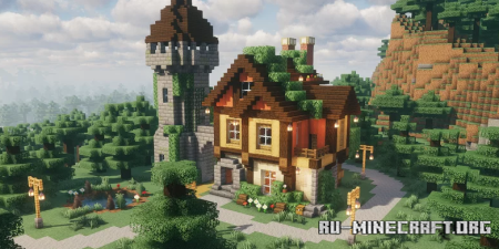 ������� Forest Dweller's House ��� Minecraft