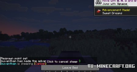 ������� Better Multiplayer Sleep ��� Minecraft 26.1.2