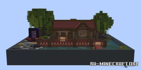 ������� 3 Starter Houses (Jungle, Bamboo Jungle, Mangrove Swamp) ��� Minecraft