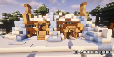 ������� Frozen Forest House ��� Minecraft